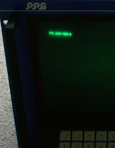 Ppg-Waveterm B - powers on but n/tested